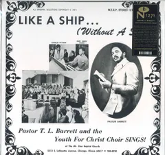 米2LP Pastor T. L. Barrett & The You Like A Ship... (Without A Sail) (Ice Wind Transpare NUM1271 Numero Group 未開封 /00520