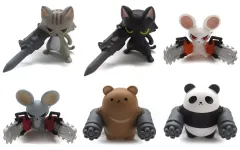 【中古】トレーディングフィギュア 全6種セット 「機動物 第1弾」