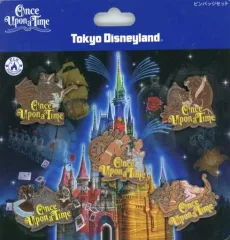 【中古】バッジ・ピンズ ワンス・アポン・ア・タイム ピンバッジセット 「ディズニー」 東京ディズニーランド限定