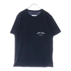 新品 48 マルジェラ 20ss コットンジャージTシャツ 紺 17804