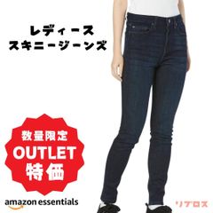 新品 Amazon Essentials スキニージーンズ レディース Lサイズ ハイライズ ダークウォッシュ 女性 ジーパン 長ズボン ロングパンツ カジュアル おしゃれ ボトムス リプロス
