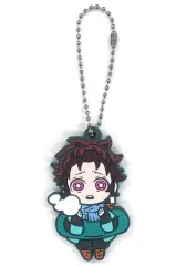 【中古】雑貨 竈門炭治郎 「鬼滅の刃 キャラばんちょうこう ラバーマスコット 捌ノ型」