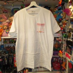 IN-N-OUT BURGER★イン・アンド・アウト・バーガー★Tシャツ★ファストフード★カリフォルニア★Men’ｓ★Lサイズ★ホワイト★新品★アドバタイジング★企業物★