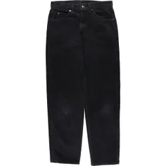 古着 リーバイス Levi's オレンジタブ ブラックデニム ストレートデニムパンツ メンズw30相当/eaa498989