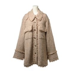 CHANEL P43670/P43671 パールボタン付き ボレロ ワンピース セット  