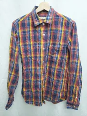 ◇ ◎Θ JOURNAL STANDARD チェック 長袖 ネル　シャツ サイズM マルチ メンズ P  【1409250029882】