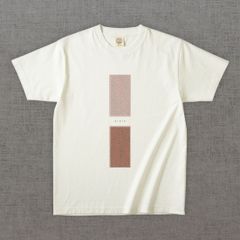 和柄Tシャツ　小紋 霰 -彩・角-