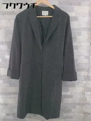 ◇ ◎ ehka sopo エヘカ ソポ ヘリンボーン 長袖 チェスターコート サイズM グレー系 レディース  【1103300006990】のサムネイル