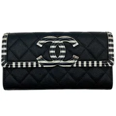 CHANEL シャネル CC フィリグリー ココマーク ジップウォレット A84446 レディース ラウンドファスナー財布