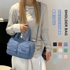 ショルダーバッグ レディース ブランド 軽量 斜めがけ バッグ 軽い ナイロン お出掛け 斜め掛けバッグ 小さめ 財布バッグ ショルダー かばん 大容量 多収納 無地 ポケット 3way 肩掛け ワンマイル 通勤バッグxiaokb288