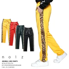 CLUB NO1Z × ACEFLAG ジャージ パンツ 下 メンズ レディース 全4色 大きいサイズ クラブノイズ スリム トラックパンツ ロングパンツ ヒョウ柄 レオパード ヘビ柄 b系 ヒップホップ ストリート系 CN-LP-DA-014
