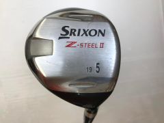 【最短翌日発送】【訳あり】スリクソン Z-スチール２ | 19 | R | SV-3013J T-55 | 中古 | フェアウェイウッド | ダンロップ