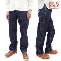 児島ジーンズ ダイスウィーブ ペインターパンツ RNB-1200C KOJIMA GENES ストライプ デニム ワークパンツ 新品