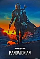 マンダロリアンポスター未開封17本 マンダロリアン最新ポスターとリカ スタイリッシュドール