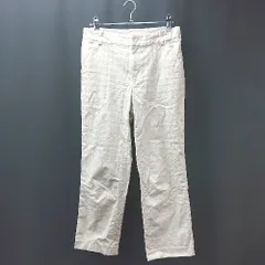 ◇ BEAMS HEART ウエストゴム ポケット 総柄 カジュアル テーパードパンツ 表記なし ホワイト レディース E  【1308290045435】のサムネイル