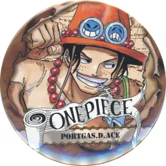 【中古】バッジ・ピンズ ポートガス・D・エース(右手握りこぶし) 「ワンピース コレクション缶バッジ 第2弾」