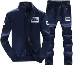 RED RAY レッドレイ ジャージ 上下 セット セットアップ スウェット メンズ( ブルー,  L)