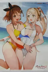 【中古】タペストリー ライザリン・シュタウト＆クラウディア・バレンツ 描き下ろしB2タペストリー 「PS4/Switchソフト ライザのアトリエ2 ～失われた伝承と秘密の妖精～」 ゲーマーズ購入特典