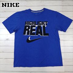 NIKE/ナイキ Tシャツ HIGHLIGHT REAL ブルー L