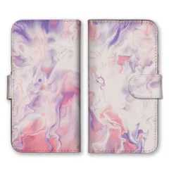 iPhone12 Pro Max ケース 手帳型 アイフォン12 プロマックス スマホケース 携帯ケース マーブル マーブル模様 ピンク ブルー かわいい 可愛い 大理石 サイケデリック カラー02