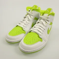 【姫路東店】 中古 NIKE | ナイキ スニーカー WMNS AIR JORDAN 1 MID BQ6472-131 ライトグリーン 27.5cm 【126】