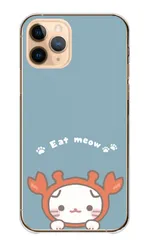 iPhone14Pro ケース ハードケース アイフォン14 プロ スマホケース 猫 ネコ 白猫 食べ物 被り物 かわいい くすみカラー パン 肉まん たこ タコ焼き かに トマト 携帯ケース スマホカバー 携帯カバー 送料無料 カラー05