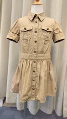 M2　ポロラルフローレン　子供服　100cm　エンブレムボタンワンピース　かわいい💞