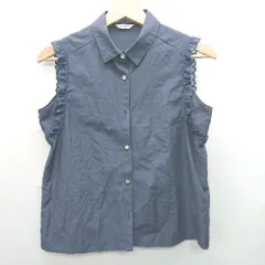 ◇ ⊂ TOTALITE 袖なし カットソー サイズL ネイビー レディース E  【1501160035493】