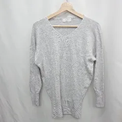 ◇ Θ SLOBE IENA スローブ イエナ 無地 長袖 薄手長袖シャツ サイズMS グレー系 レディース E  【1505130003161】