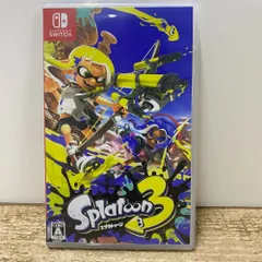 08w13522 Nintendo Switch ニンテンドースイッチ ”Splatoon３” スプラトゥーン３  ゲームソフト  【中古品】