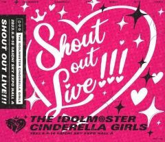 [중고] 게임 뮤직 CD THE IDOLM @ STER CINDERELLA GIRLS Shout out Live!!! 회장 오리지널 CD
