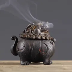 三茄子 鉄製香炉 蓋付き(鉄製） 楽天市場】香炉・香立て□ 香炉 三茄子（なす） □鉄製 台付