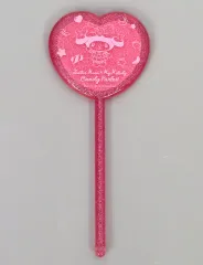 【中古】雑貨 ピンク スティックミラー 「美少女戦士セーラームーン×マイメロディ コラボカフェ」