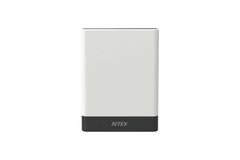 新品 ムサシ 乾電池式無線連動チャイム&ライト(受信型) W-650 黒