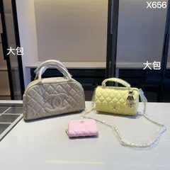 【今日特価】Chanel X656 3点セット, ボウリングバッグ＆CFバッグ＆ウォレット, 超お得なセット！[本日特価|新品未使用品]