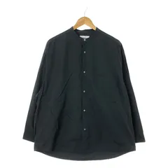 Graphpaper 2020aw オープンカラーバンドネック 0