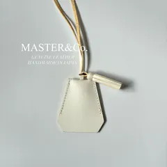 MASTER＆Co. / タッセル付 レザー クロシェット　ネックレス