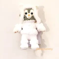 ジェラトーニ　ぬいぐるみバッジ　ダッフィー＆フレンズのホワイト・ウィンタータイム・ワンダーズ　2023　クリスマス　東京ディズニーシー限定　お土産