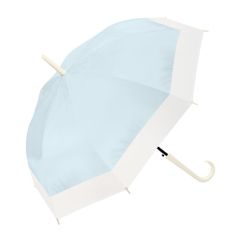 ☆ LBL ☆ 유아 셀프 엄브렐러 EVA 60cm 비닐 우산 60cm 여성 장산 우산 우산 점프 우산 우산 비닐 60cm 여성 여자 고등학생 중학생 통근 통학 바이 컬러 무지 심플 세련된 귀여운 여성 우산 오샤레