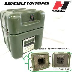 専用出品　米軍　実物　ミリタリー　ハードケース　サンドカラー ② MILITARY 実物 USED 米軍 HARDIGG ハーディグケース / コンテナ