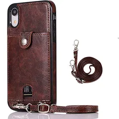 【数量限定】カバー iPhone iPhone XR iPhone カバー iPhone iPhone XR iPhone 背面 XR手帳型 手帳型 高級PUレザー XRカード収納 iPhone レザー XR PU 財布型 Cavor ケース 携帯ストラップ付
