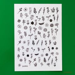 レジン封入用フィルム　植物のサムネイル