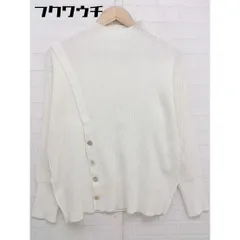 ◇ SENSE OF PLACE by URBAN RESEARCH ハイネック 長袖 リブ ニット サイズO ホワイト レディース  【中古】 【1112220004429】