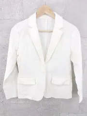 ◇ URBAN RESEARCH アーバンリサーチ 長袖 テーラード ジャケット ONE オフホワイト *  【1002799384643】
