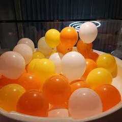 風船 バルーン パーティー 誕生日 飾り付け オレンジ (30個入り)