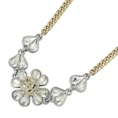 新品 シャネル CHANEL ネックレス クローバー チョーカーネックレス ゴールド/シルバー
