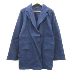 新品 タグ付き ドゥクラッセ 麻100％ リネン ジャケット 大きいサイズ ドゥクラッセ DoCLASSE フレンチリネン・シングルジャケット
