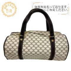 【５％OFF フォロワークーポン！！】CELINE セリーヌ ミニボストン マカダム ハンドバッグ バッグ カバン ブランド かわいい ハイブランド レディース ホワイト レディース おすすめ 人気