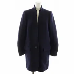 ステラマッカートニー STELLA McCARTNEY Bryce Coat コート ミドル丈 ウール アウター 38 S 紺 ネイビー /AN29のサムネイル