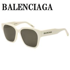 国内正規品 BALENCIAGA バレンシアガ BB0215SA 003 サングラス アジアンフィット メガネ 眼鏡 UVカット 紫外線カット メンズ レディース グレー アイボリー